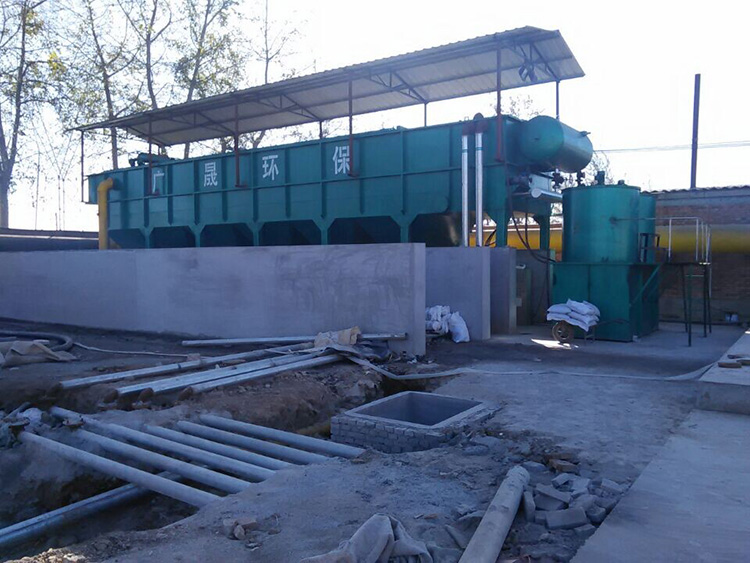 污水處理施工現場
