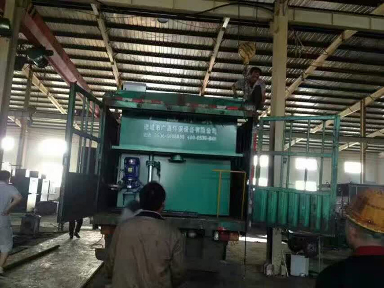 污水處理施工現場