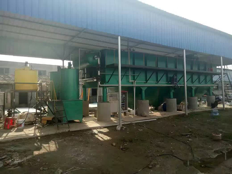 污水處理施工現場