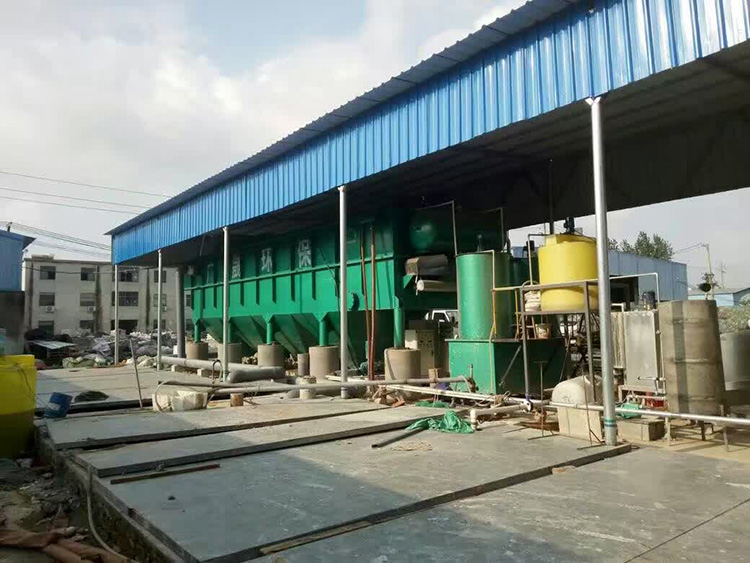 污水處理施工現場