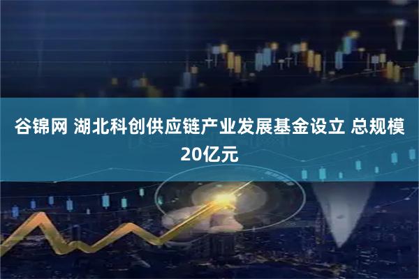 谷锦网 湖北科创供应链产业发展基金设立 总规模20亿元